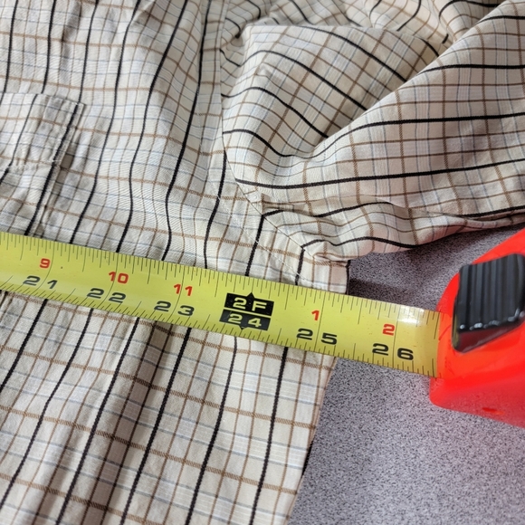 📦2/$18📦Tommy Hilfiger 80s Two Ply Cotton Button Up Long Sleeve - Picture 5 of 6